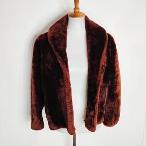 EXOTIC VINTAGE FUR JACKET